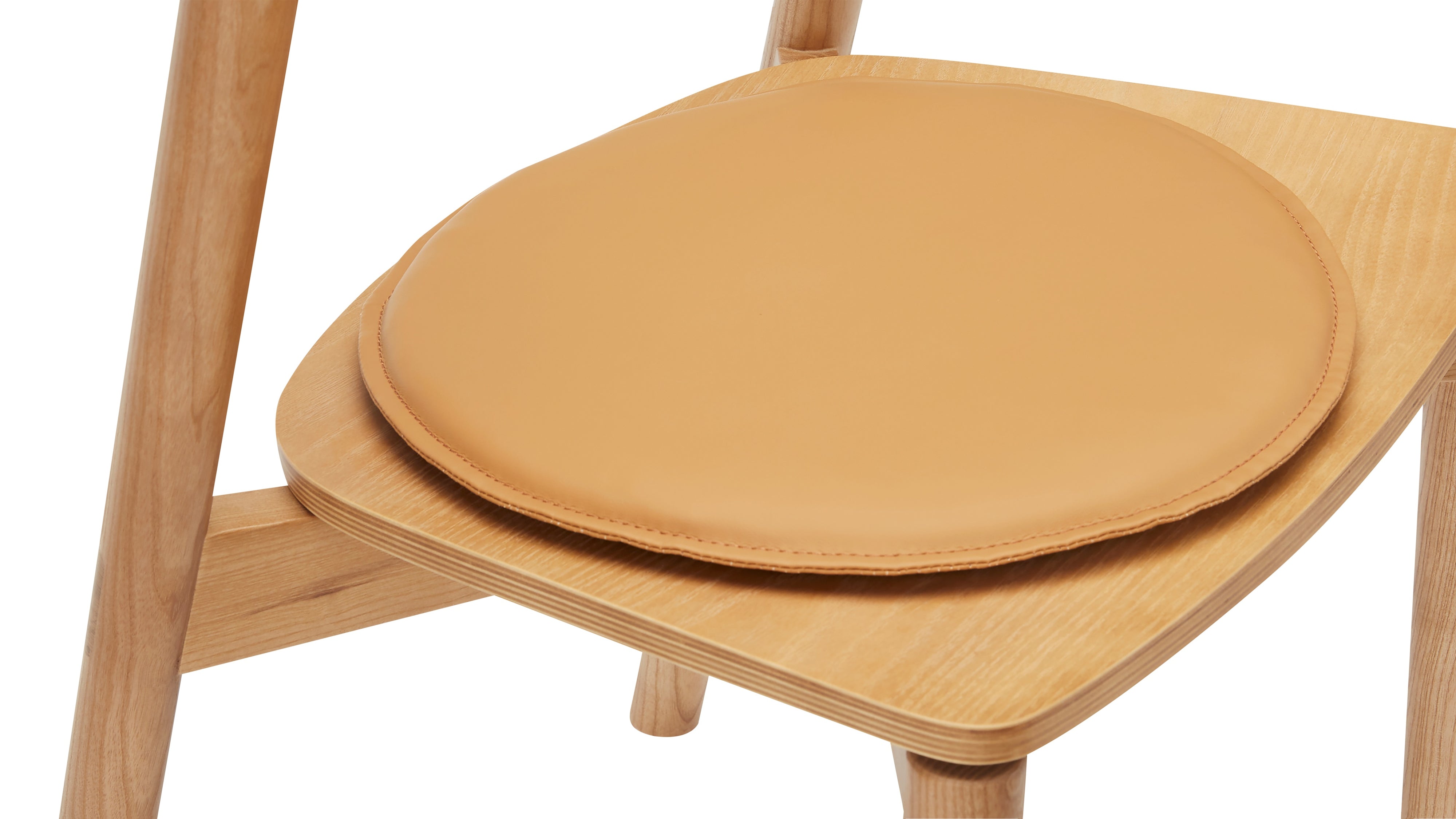 Round Seat Cushion, Cognac - Sundays CompanyCHA-EW-046-057