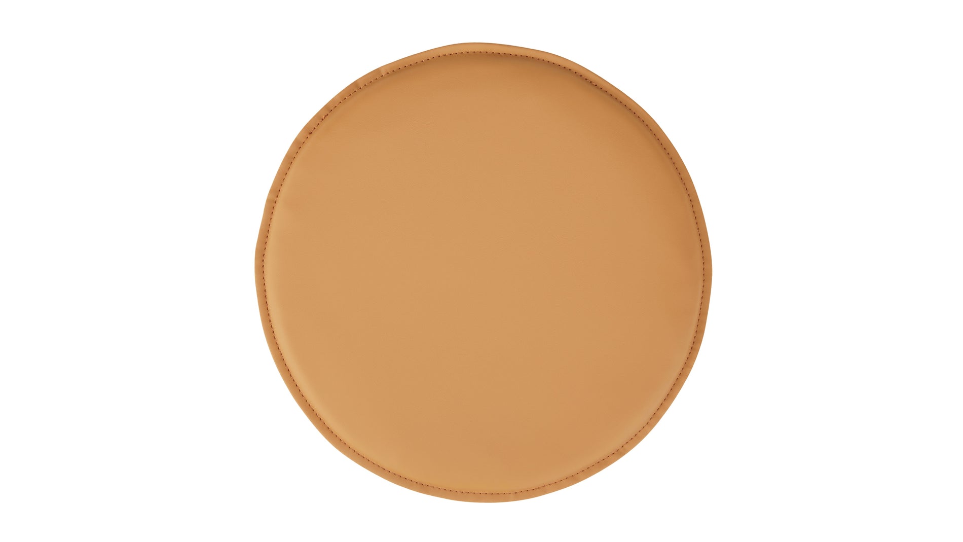 Round Seat Cushion, Cognac_image