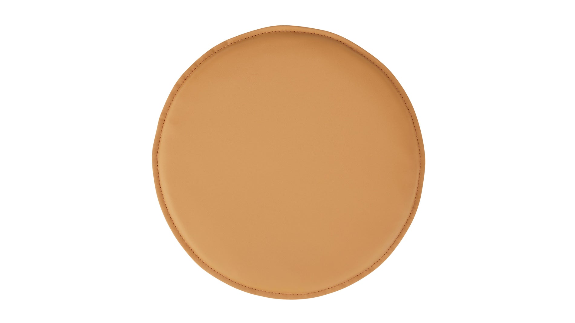 Round Seat Cushion, Cognac_image