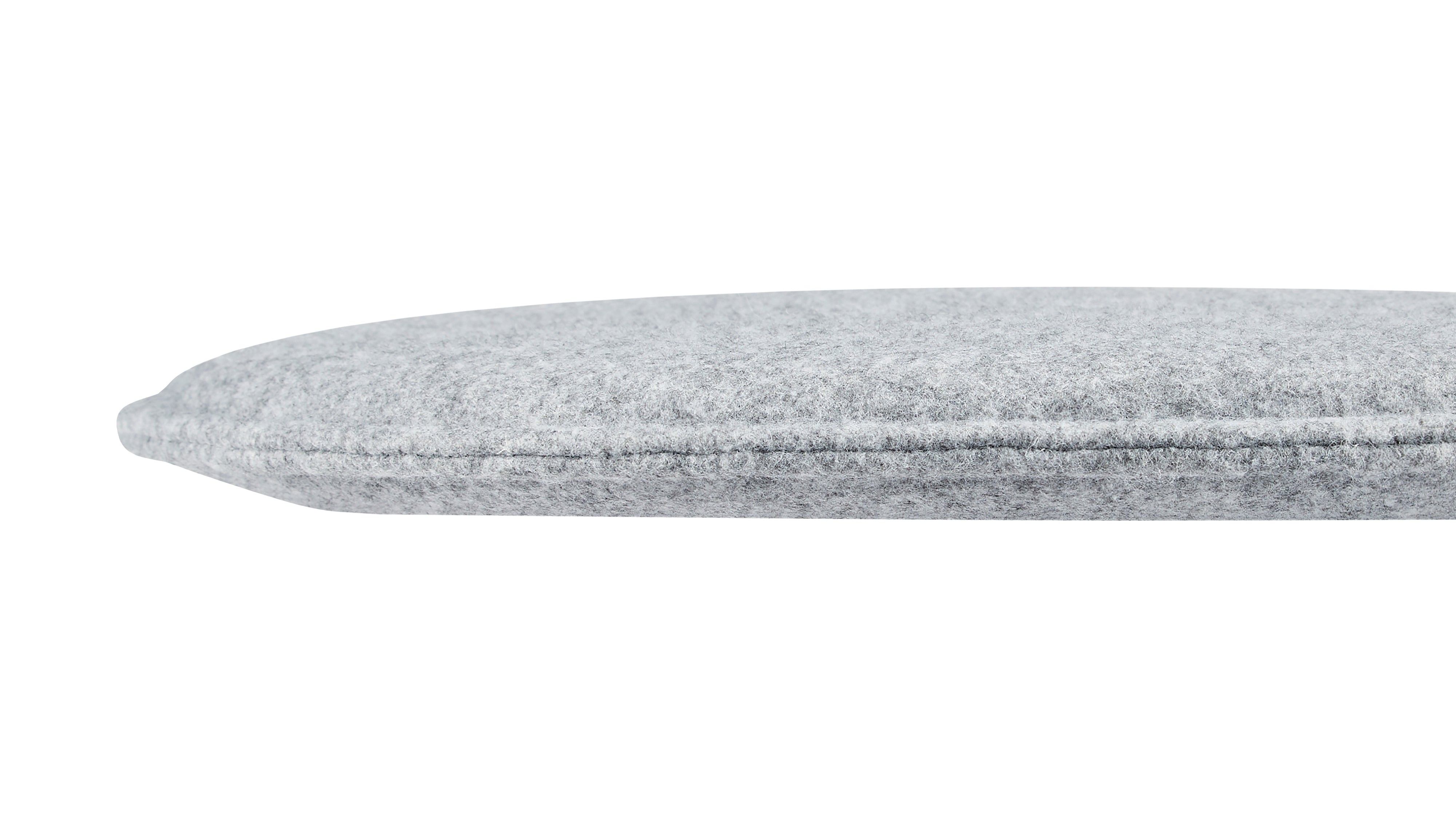 Round Seat Cushion, Grey Felt - Sundays CompanyCHA-EW-046-162