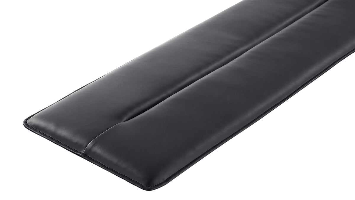 Bench Seat Cushion, 44In, Black — alternate view