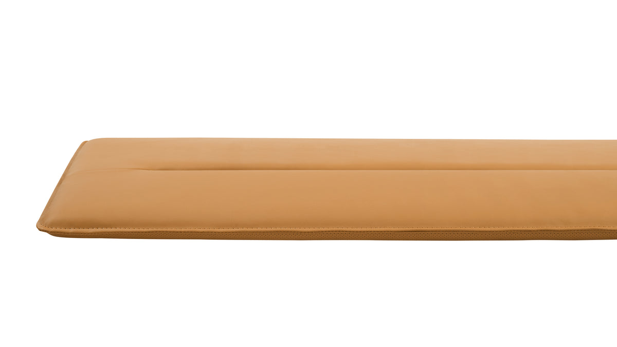 Bench Seat Cushion, 44In, Cognac — alternate view