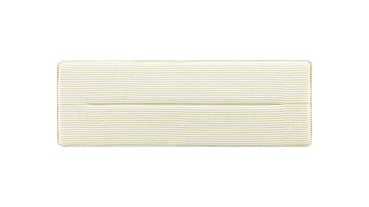 Bench Seat Cushion, 44In, Oxford Stripe