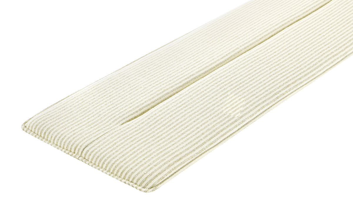 Bench Seat Cushion, 44In, Oxford Stripe
