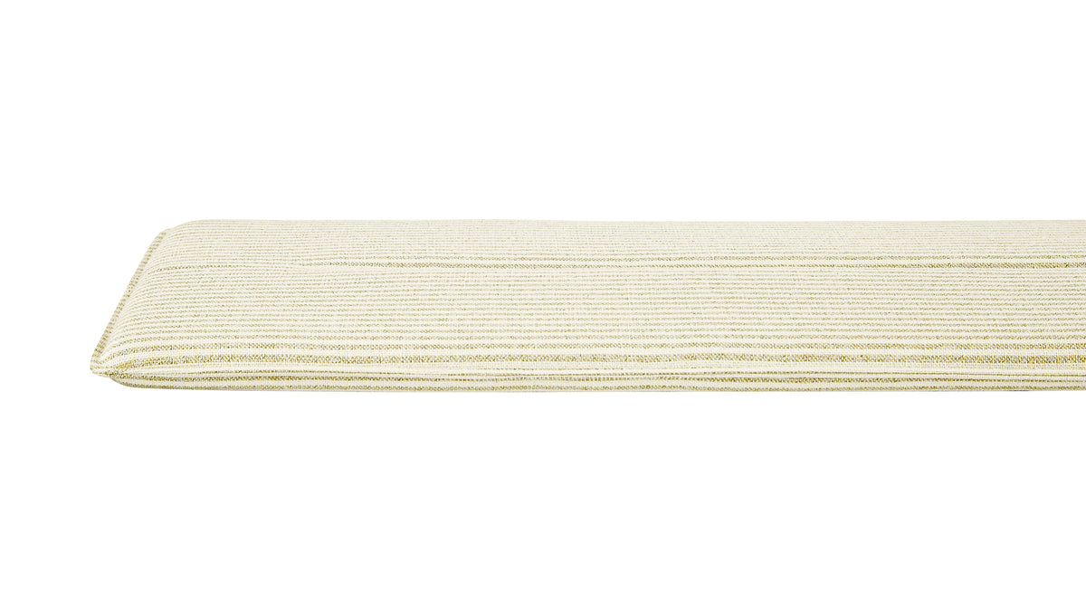 Bench Seat Cushion, 44In, Oxford Stripe