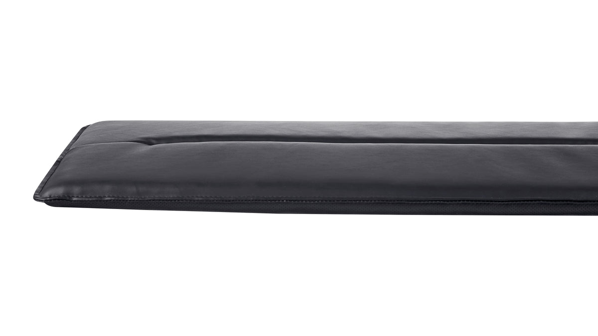 Bench Seat Cushion, 52In, Black — alternate view