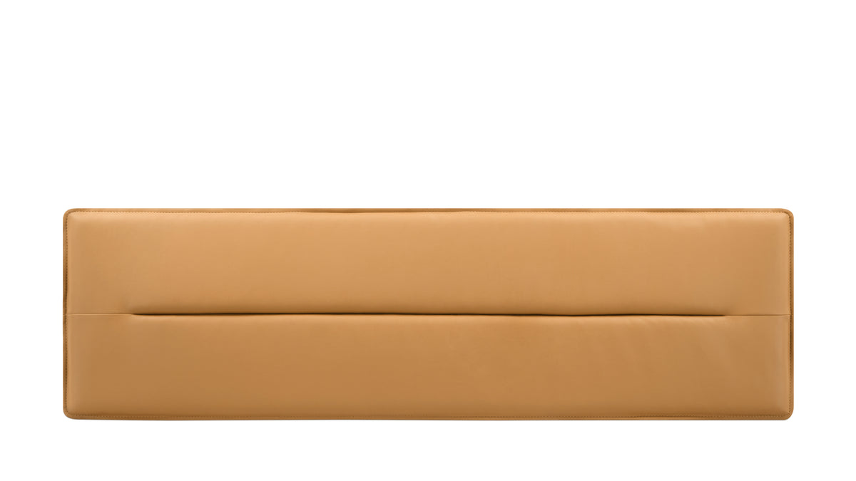 Bench Seat Cushion, 52In, Cognac