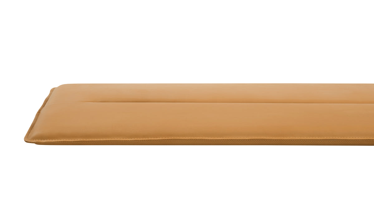 Bench Seat Cushion, 52In, Cognac