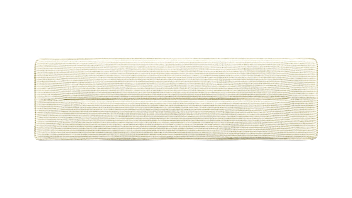 Bench Seat Cushion, 52In, Oxford Stripe
