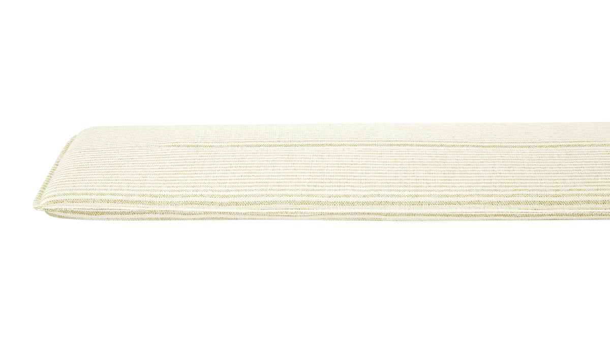 Bench Seat Cushion, 52In, Oxford Stripe — alternate view