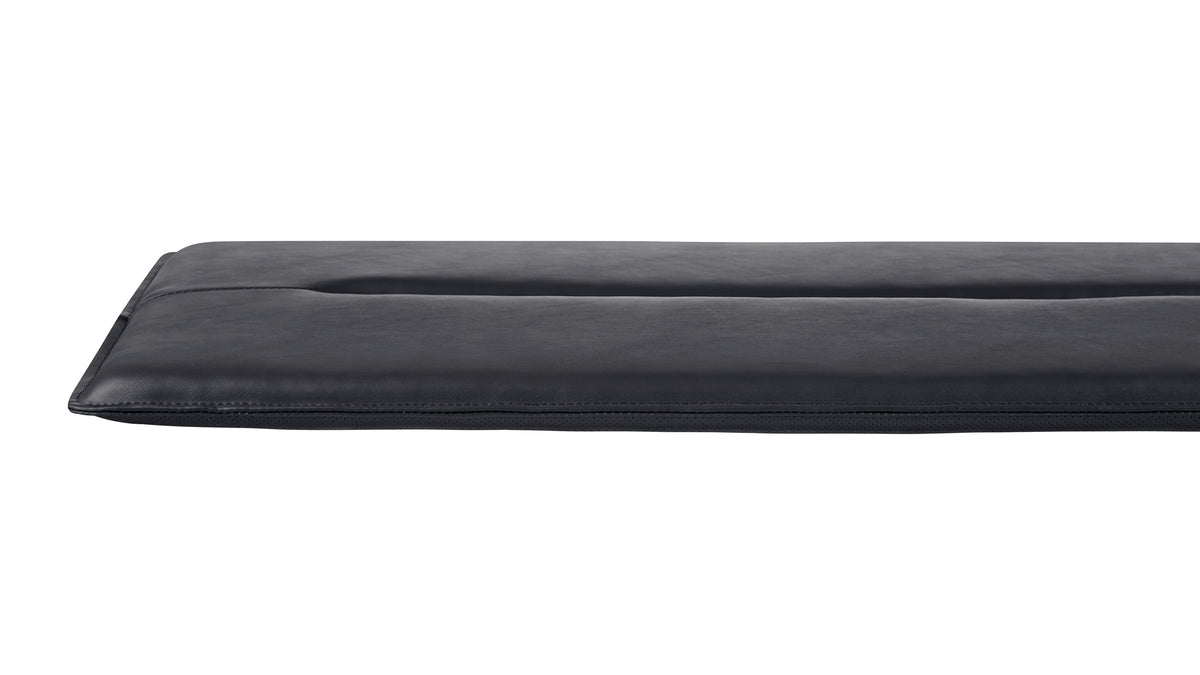 Bench Seat Cushion, 59In, Black — alternate view