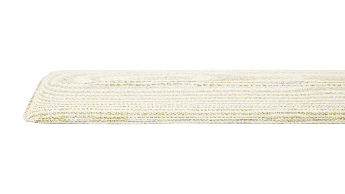 Bench Seat Cushion, 59In, Oxford Stripe — alternate view