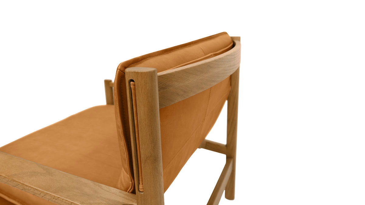 After Hours Lounge Chair, Oak, Golden Tan