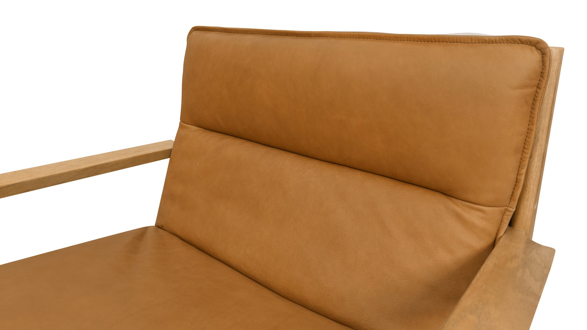 After Hours Lounge Chair, Oak, Golden Tan