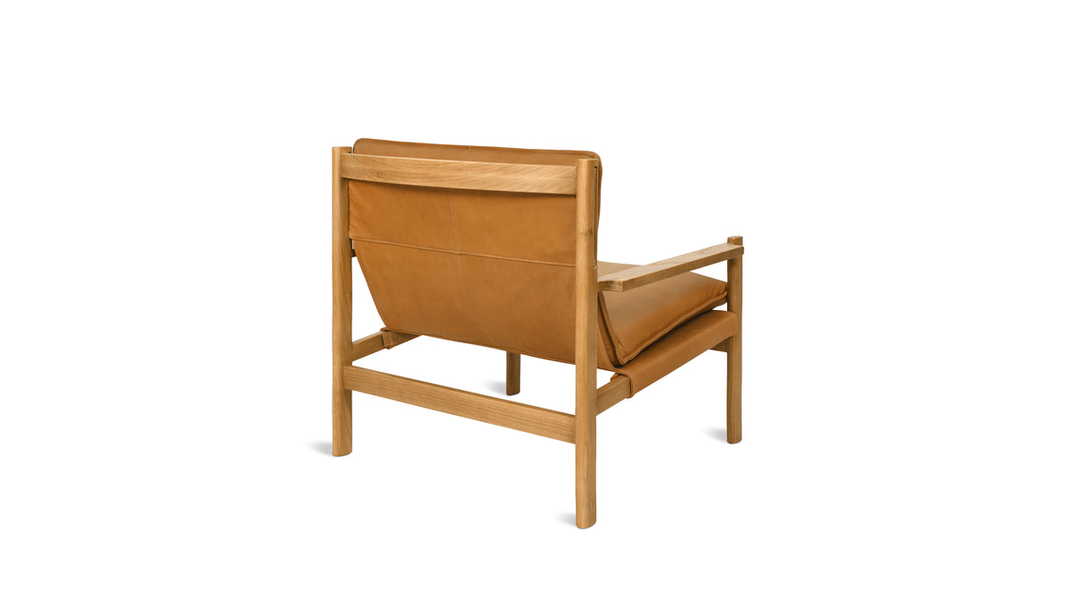 After Hours Lounge Chair, Oak, Golden Tan — alternate view