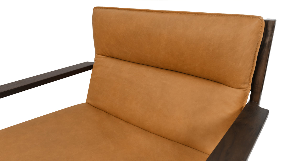 After Hours Lounge Chair, Walnut, Golden Tan