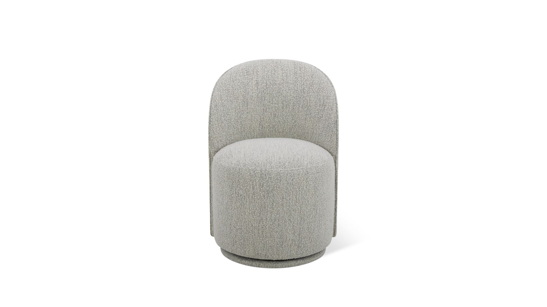 Dialed In Swivel Dining Chair, Arctic - Image 4