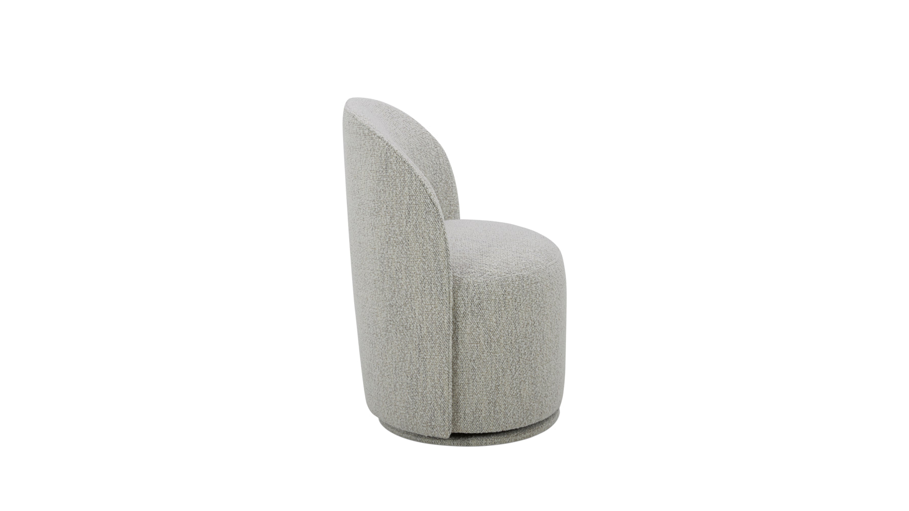 Dialed In Swivel Dining Chair, Arctic - Image 5