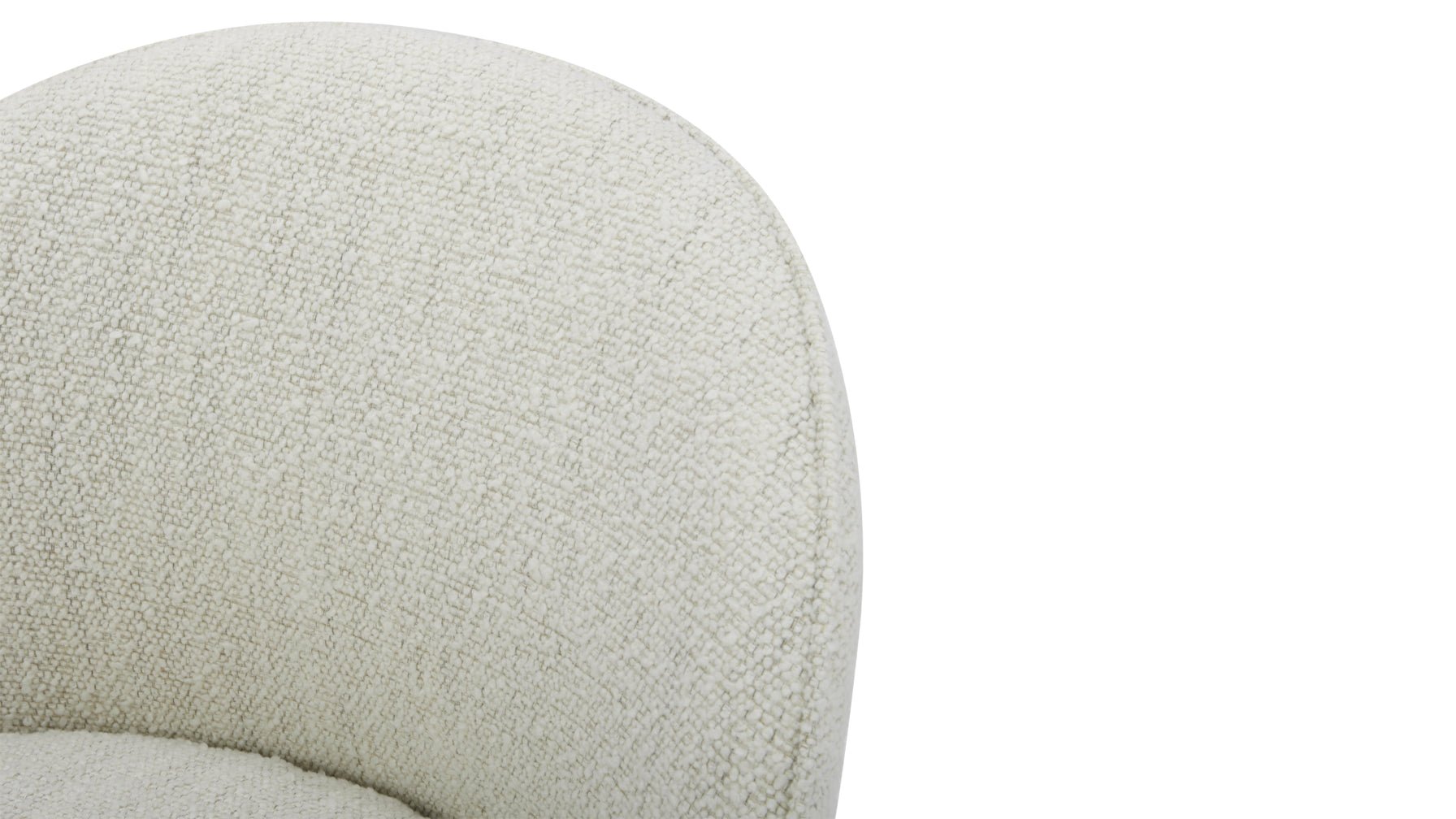 Dialed In Swivel Dining Chair, Sea Pearl