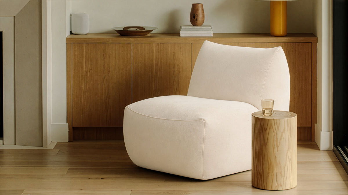Close To You Lounge Chair, Almond