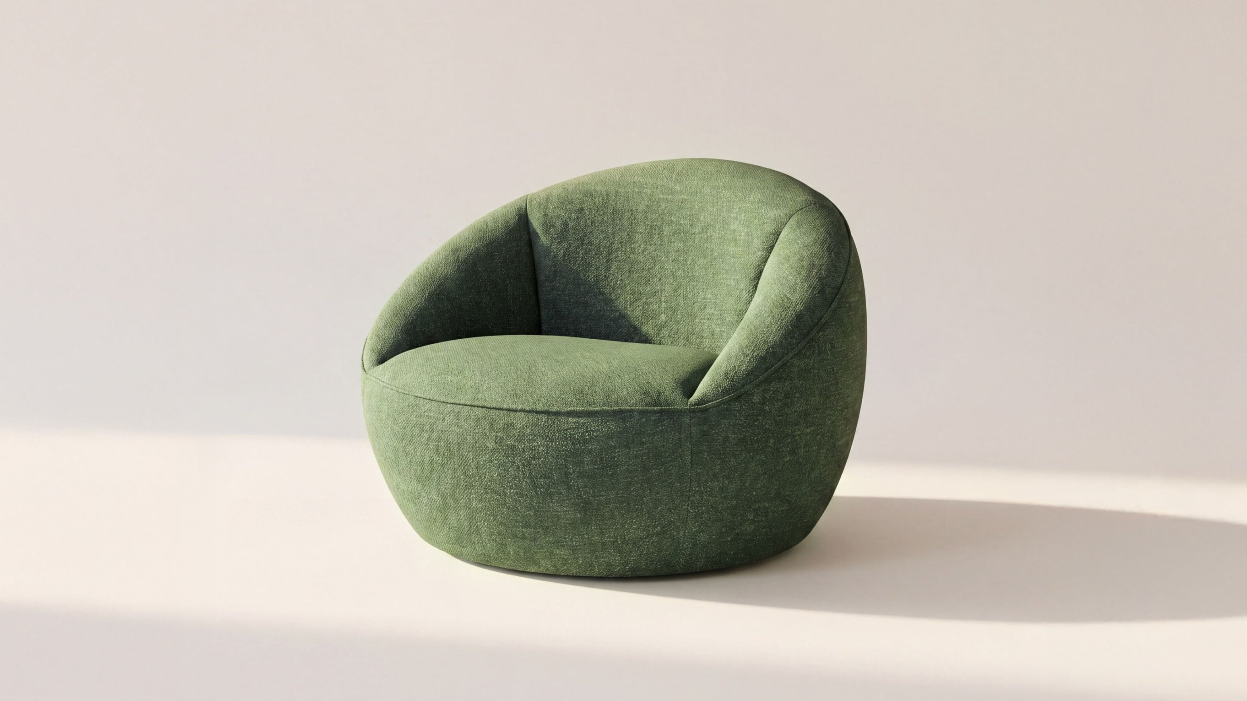 Round Trip Swivel Lounge Chair, Loden