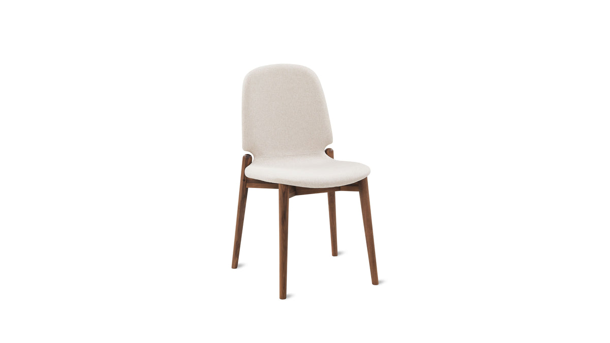 Dine In Dining Chair (Set of Two), Walnut/Dune
