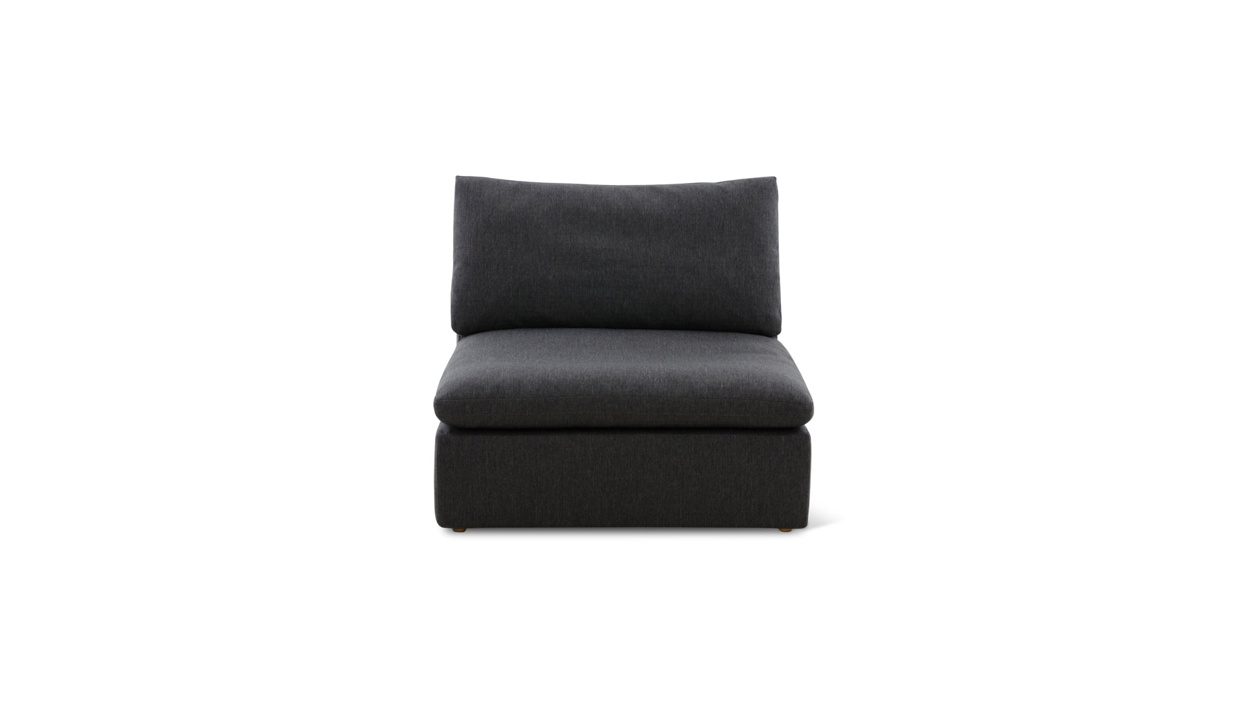 Slipcover - Movie Night™ Armless Chair, Standard, Dark Shadow - Image 1