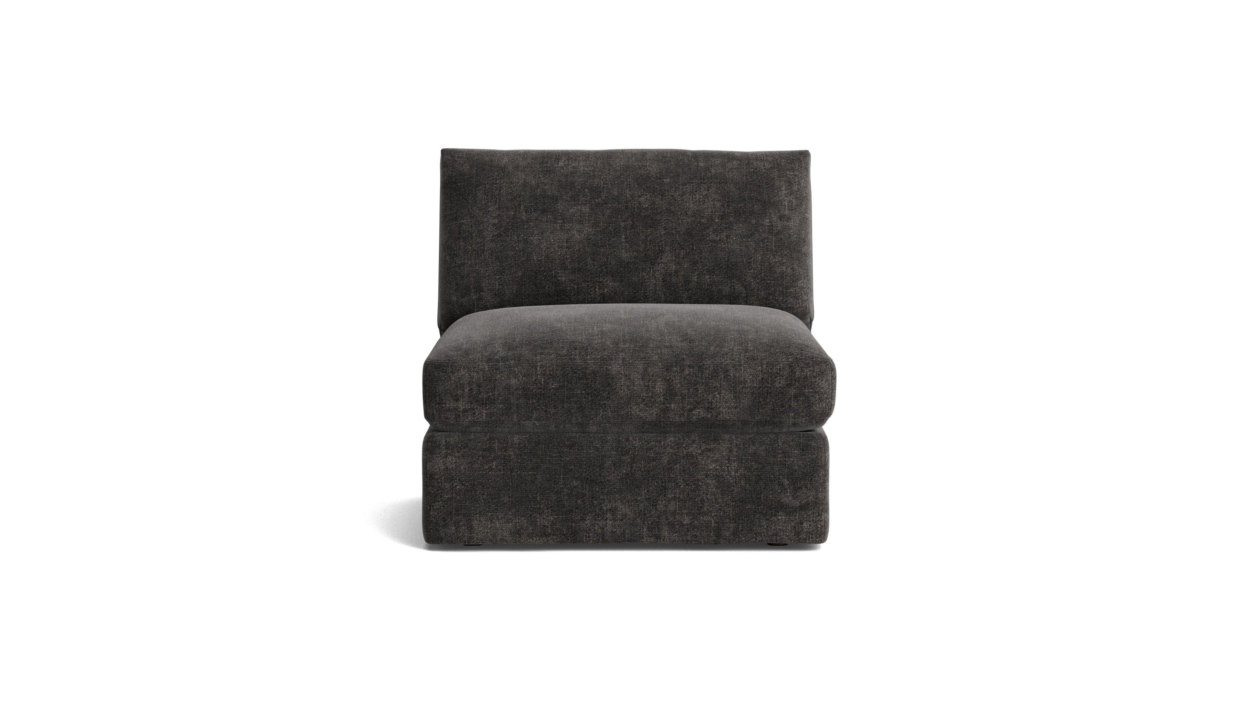 Get Together™ Armless Chair, Large, Truffle