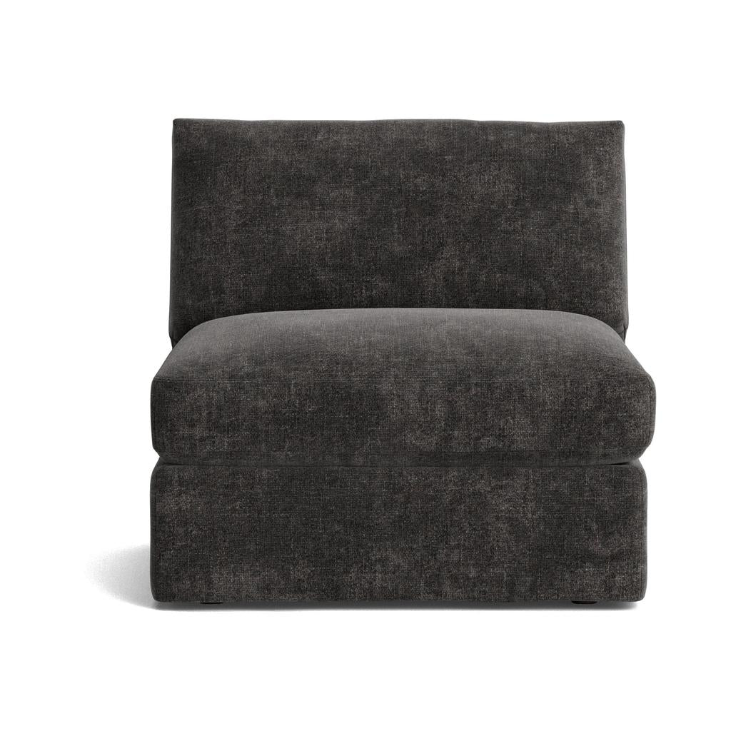 Get Together™ Armless Chair, Large, Truffle