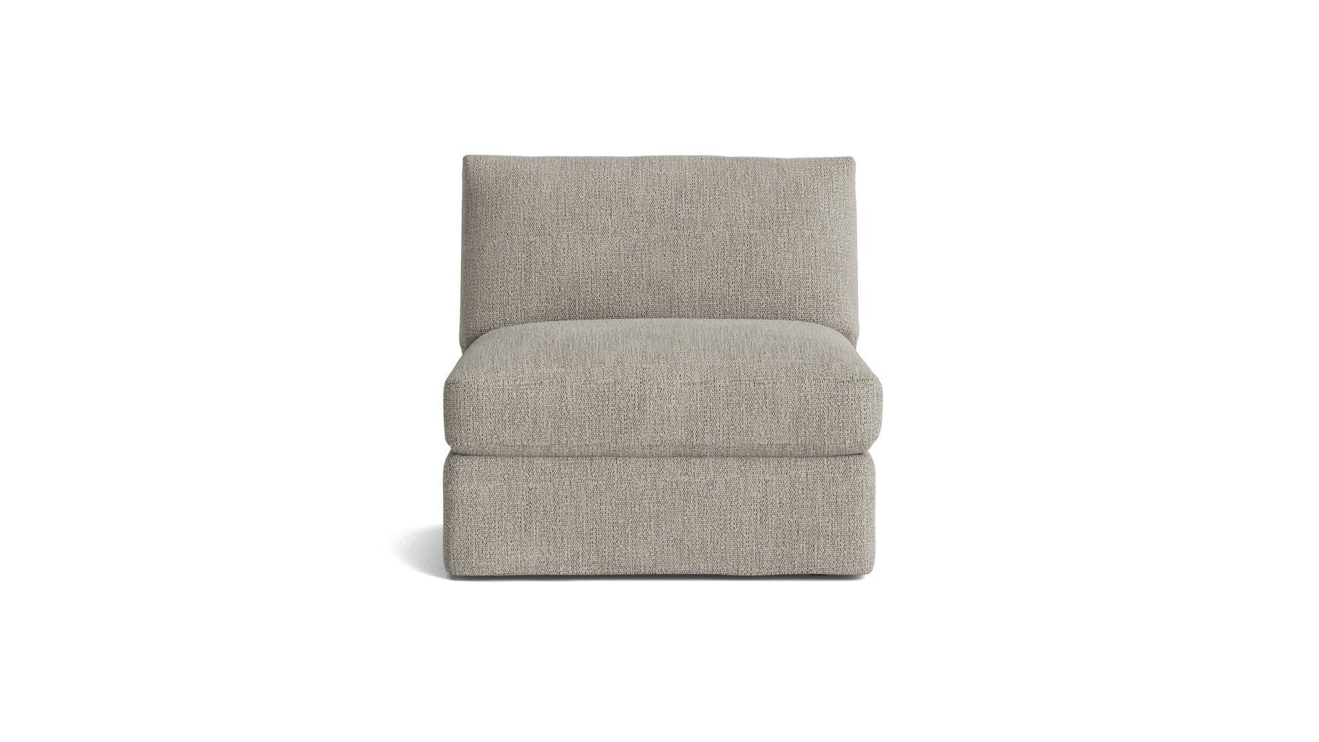 Get Together™ Armless Chair, Large, Oatmeal_image