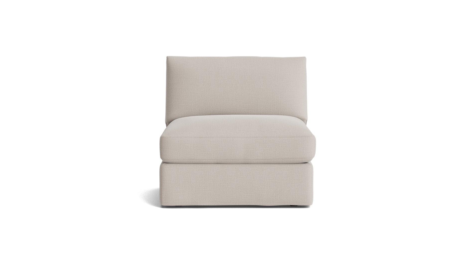 Get Together™ Armless Chair, Large, Clay_image