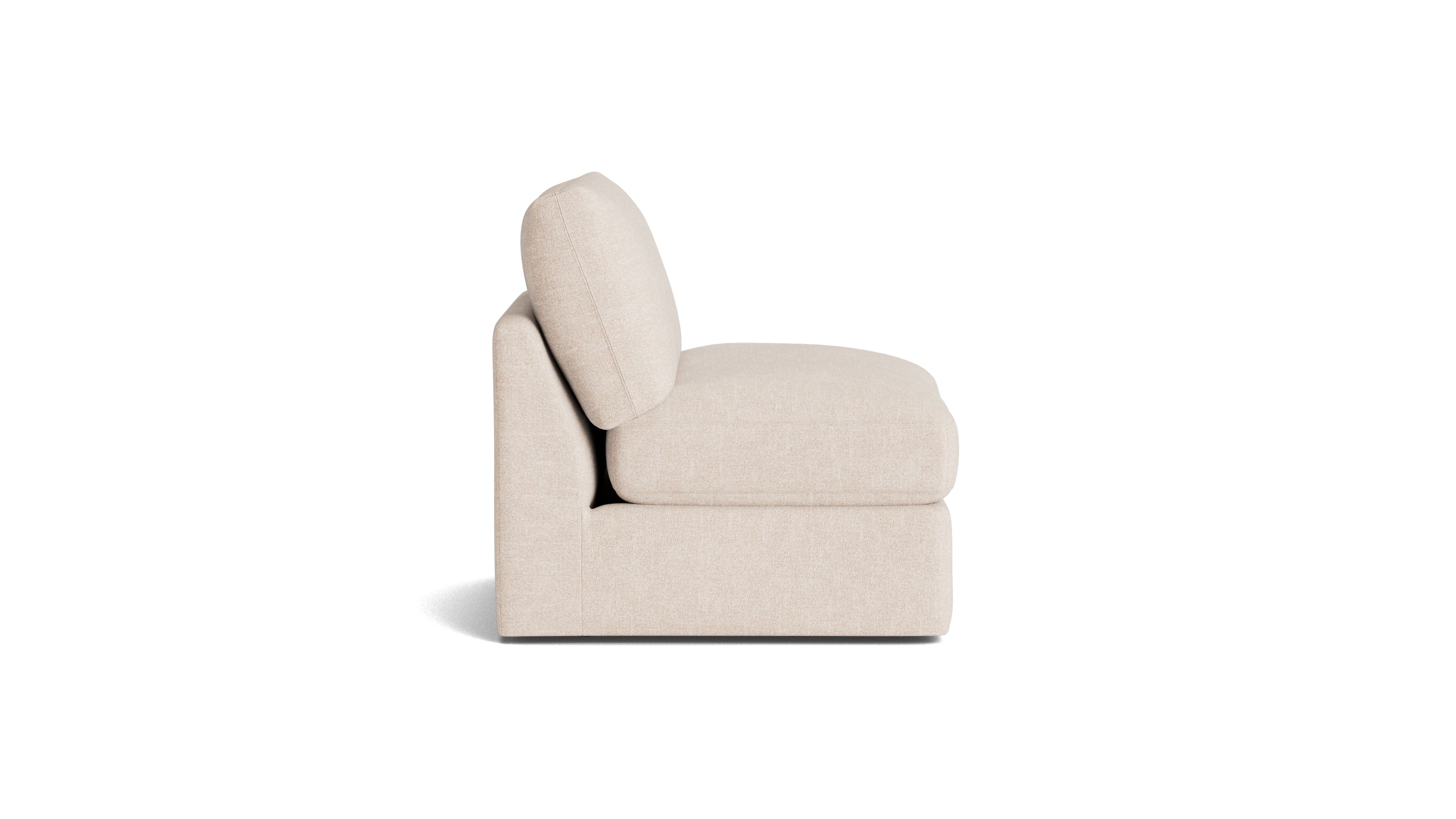 Get Together™ Armless Chair, Large, Sunbeam