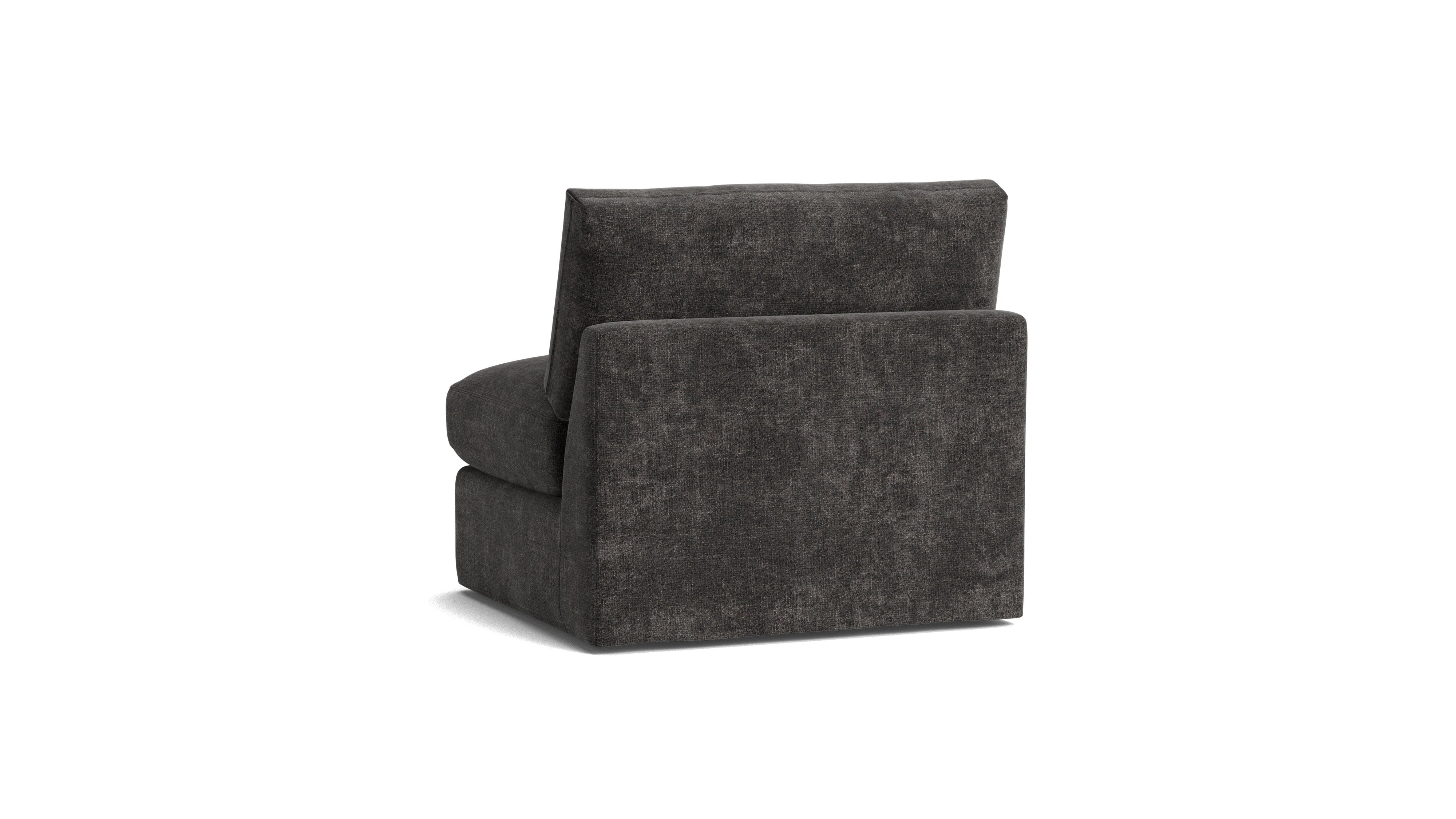 Get Together™ Armless Chair, Standard, Truffle