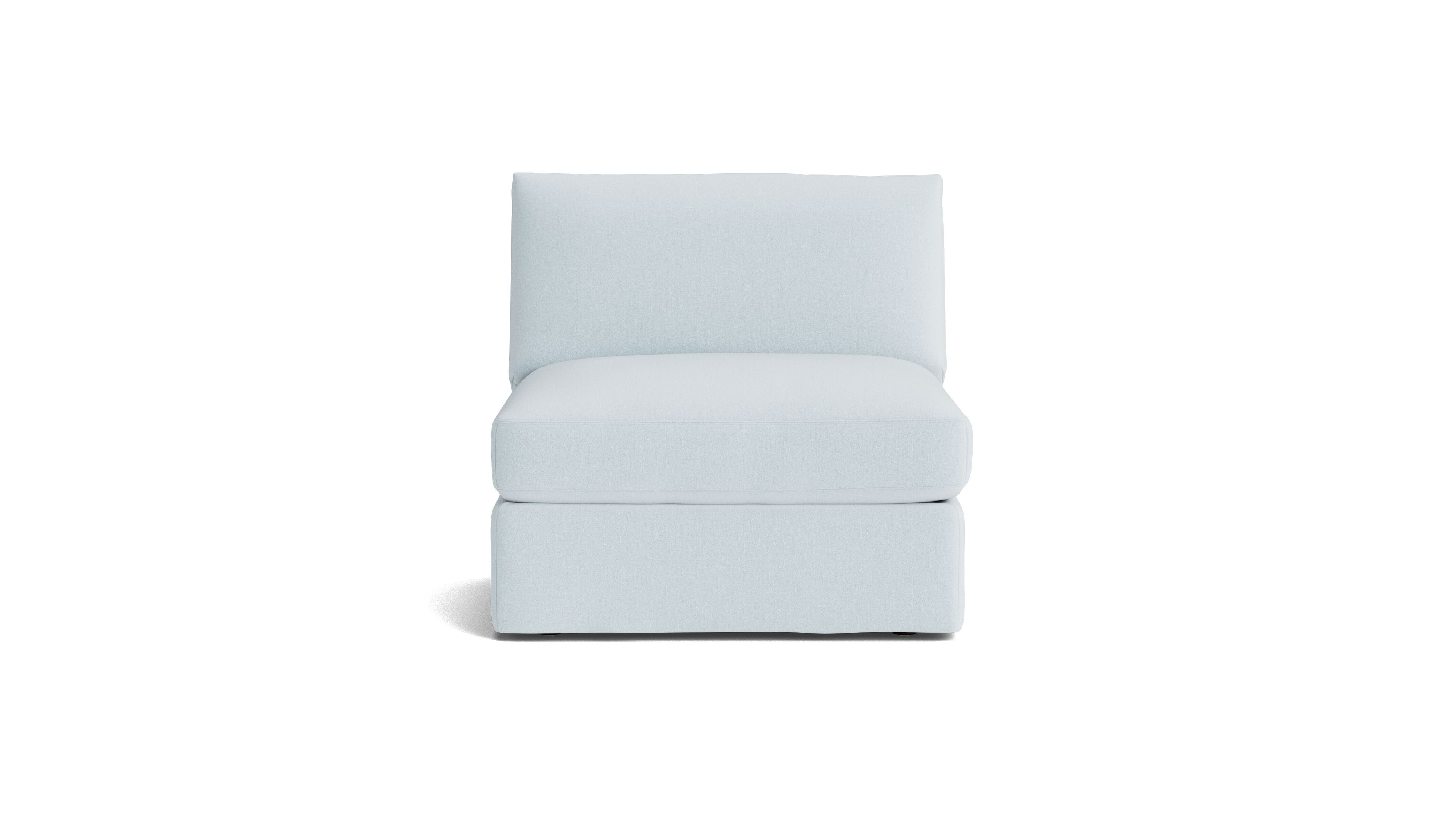 Get Together™ Armless Chair, Large, Cove