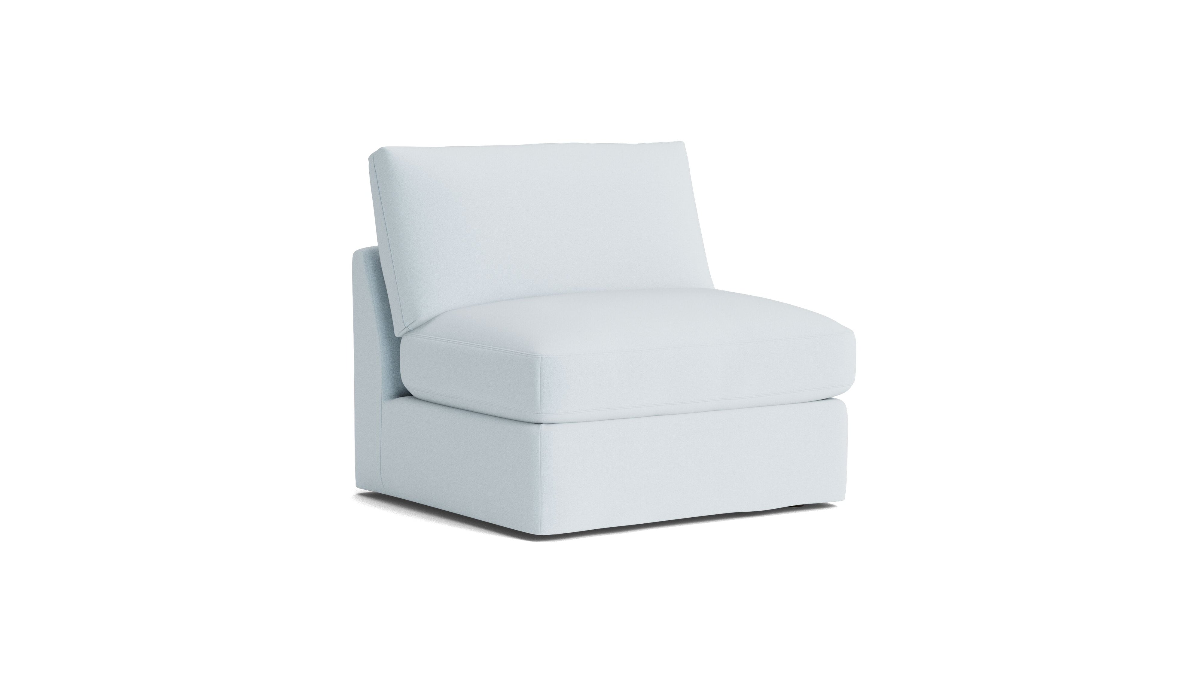 Get Together™ Armless Chair, Large, Cove