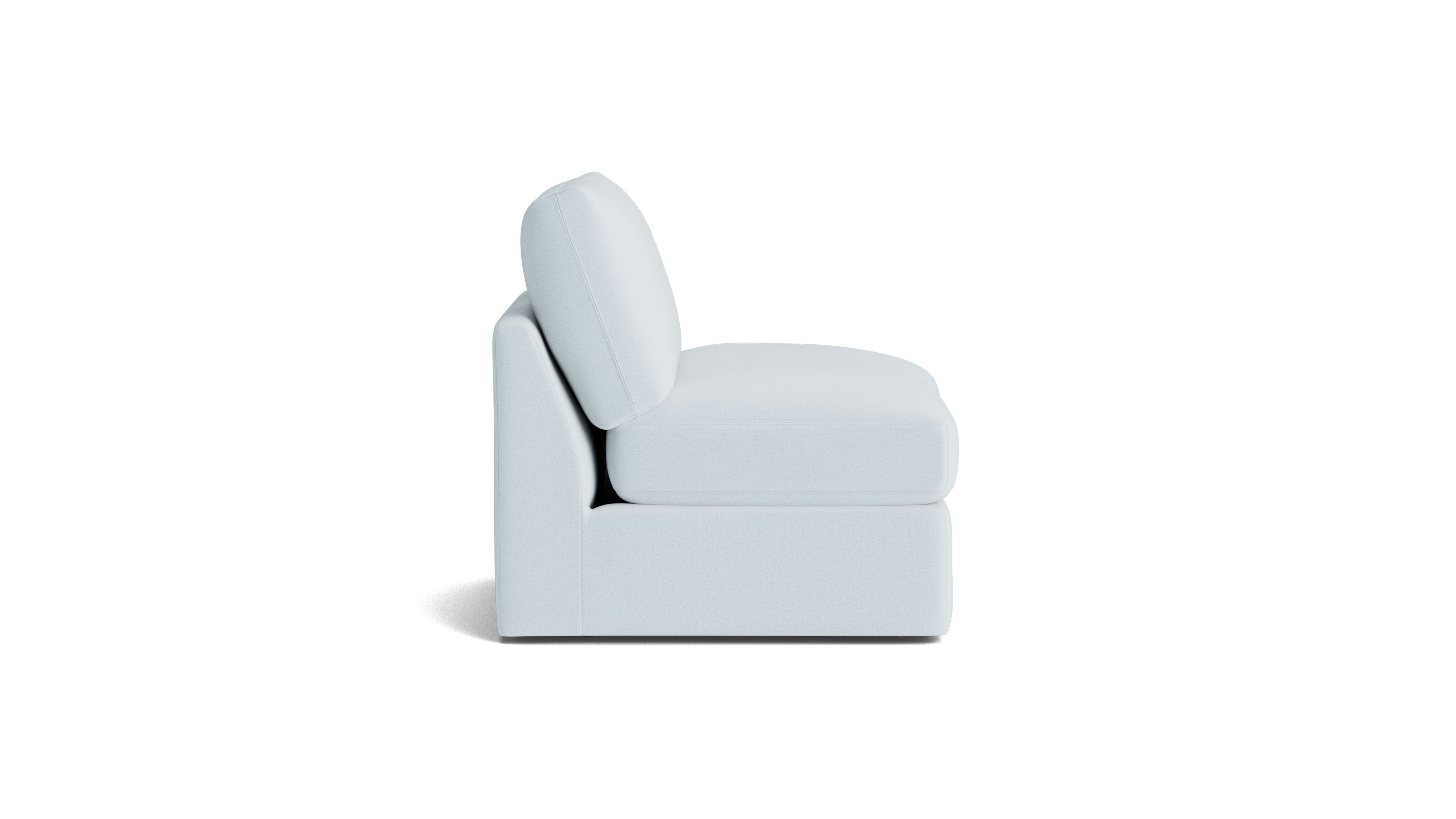Get Together™ Armless Chair, Large, Cove