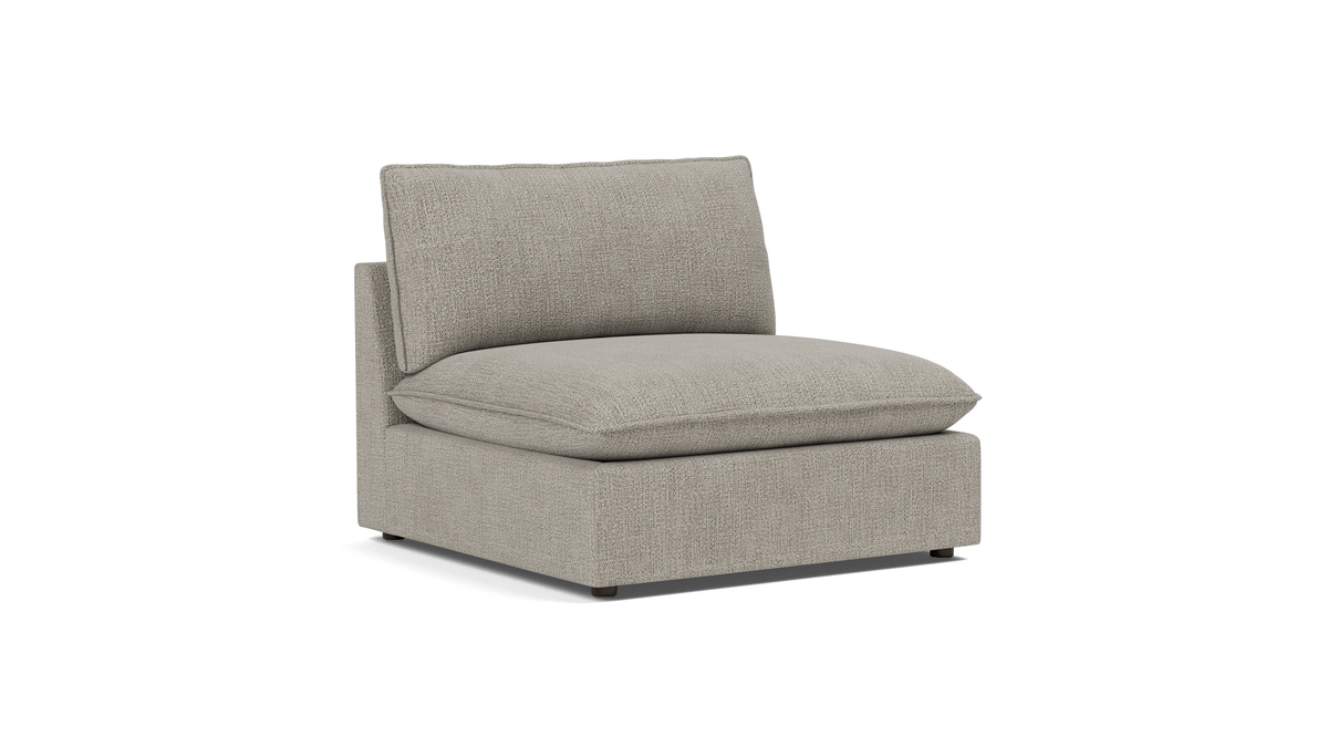 Chill Time Armless Chair, Oatmeal