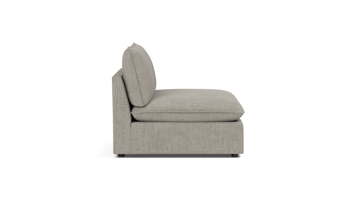 Chill Time Armless Chair, Oatmeal