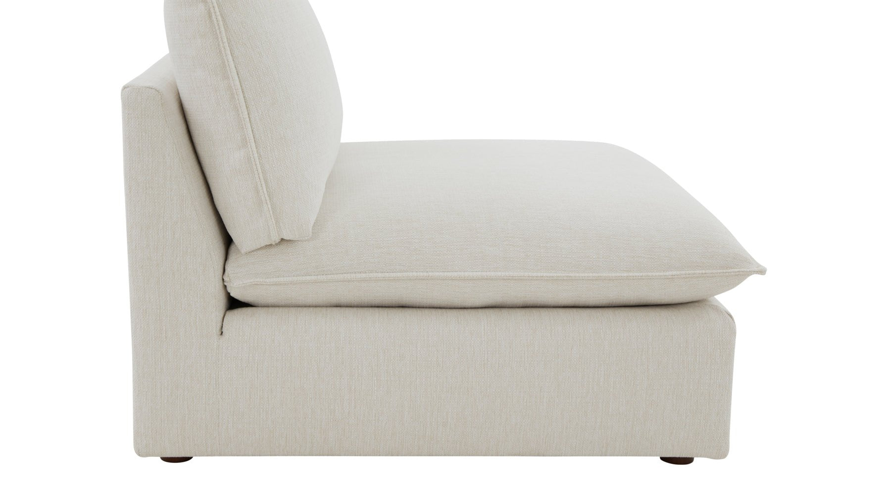 Chill Time Armless Chair, Birch