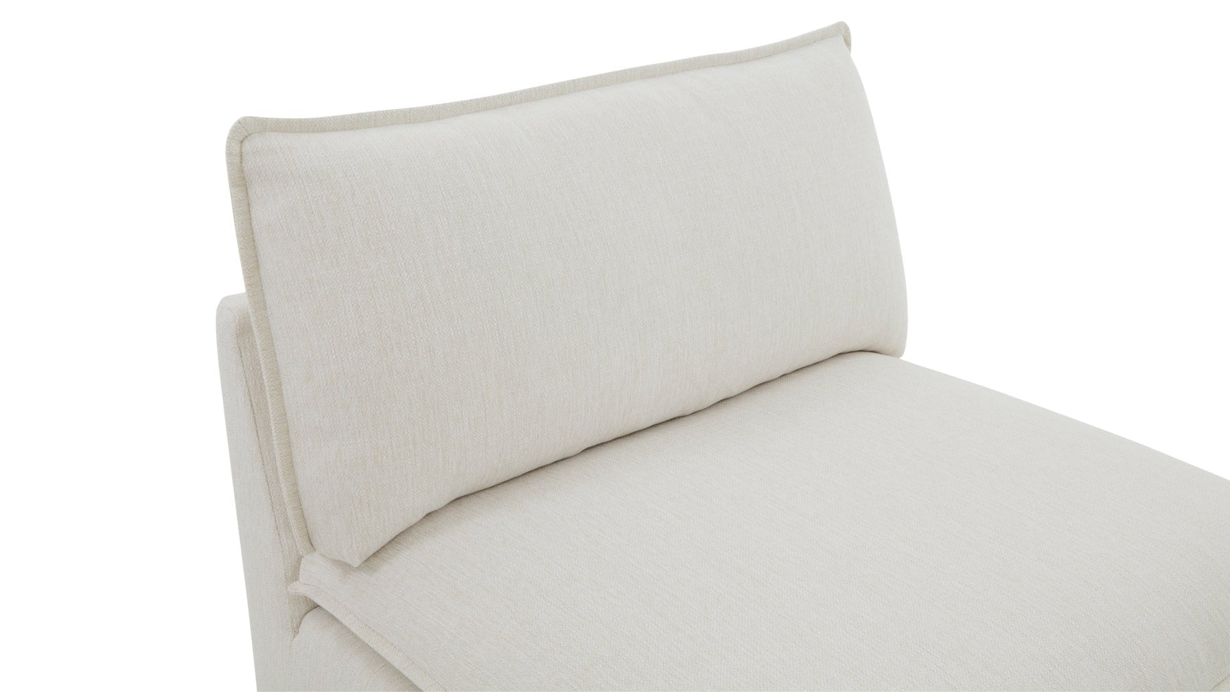 Chill Time Armless Chair, Birch
