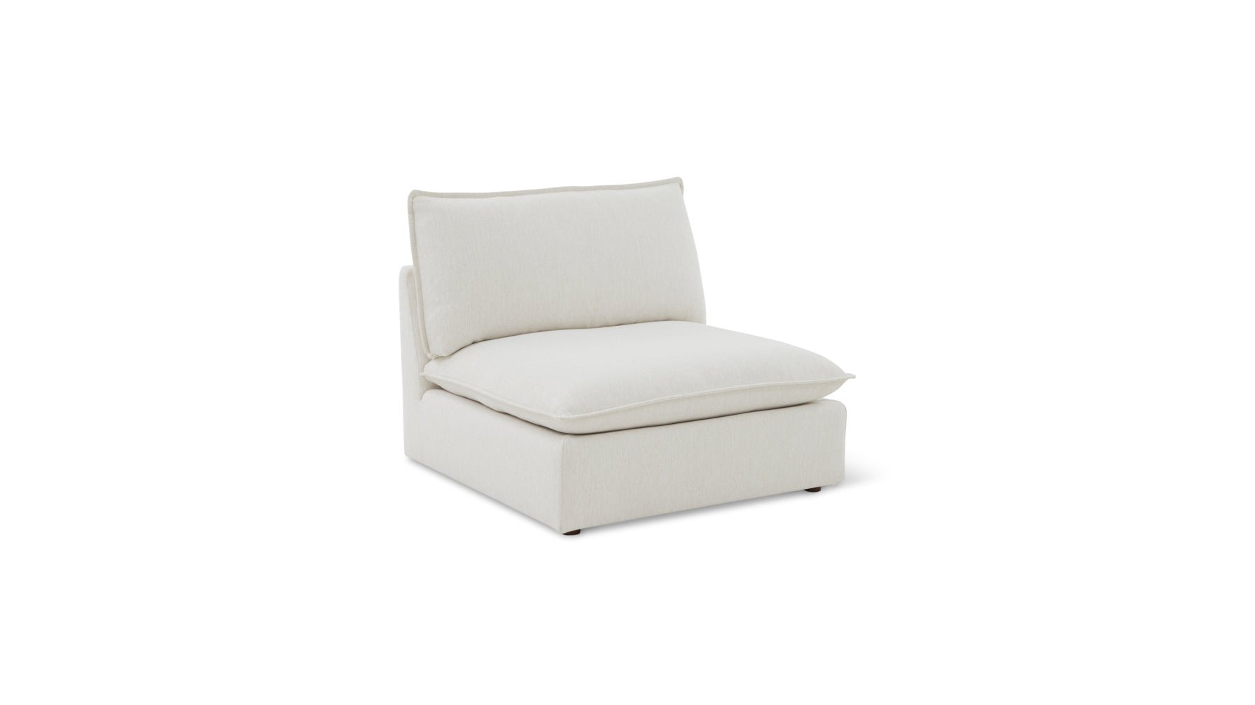 Chill Time Armless Chair, Birch
