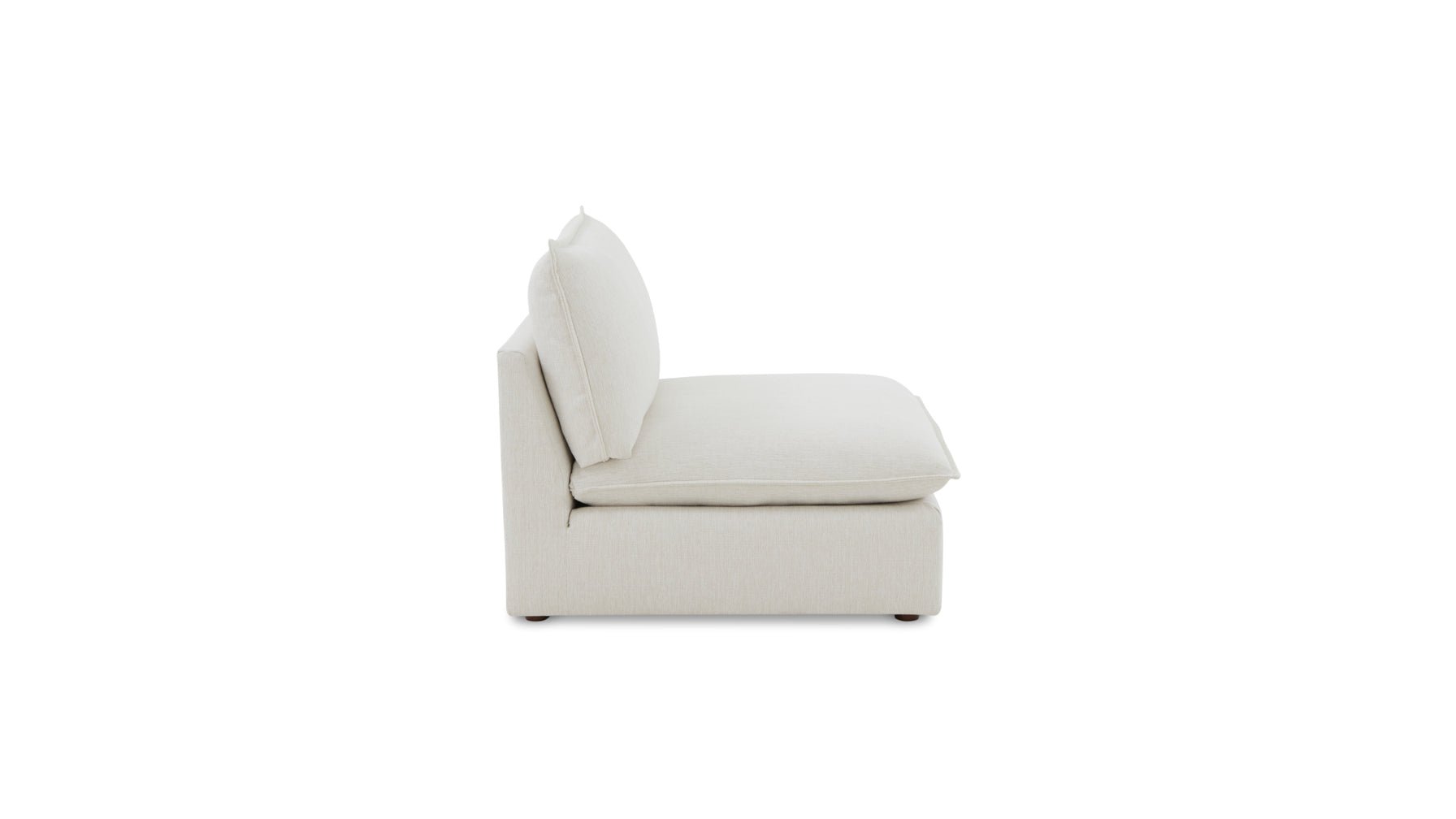Chill Time Armless Chair, Birch