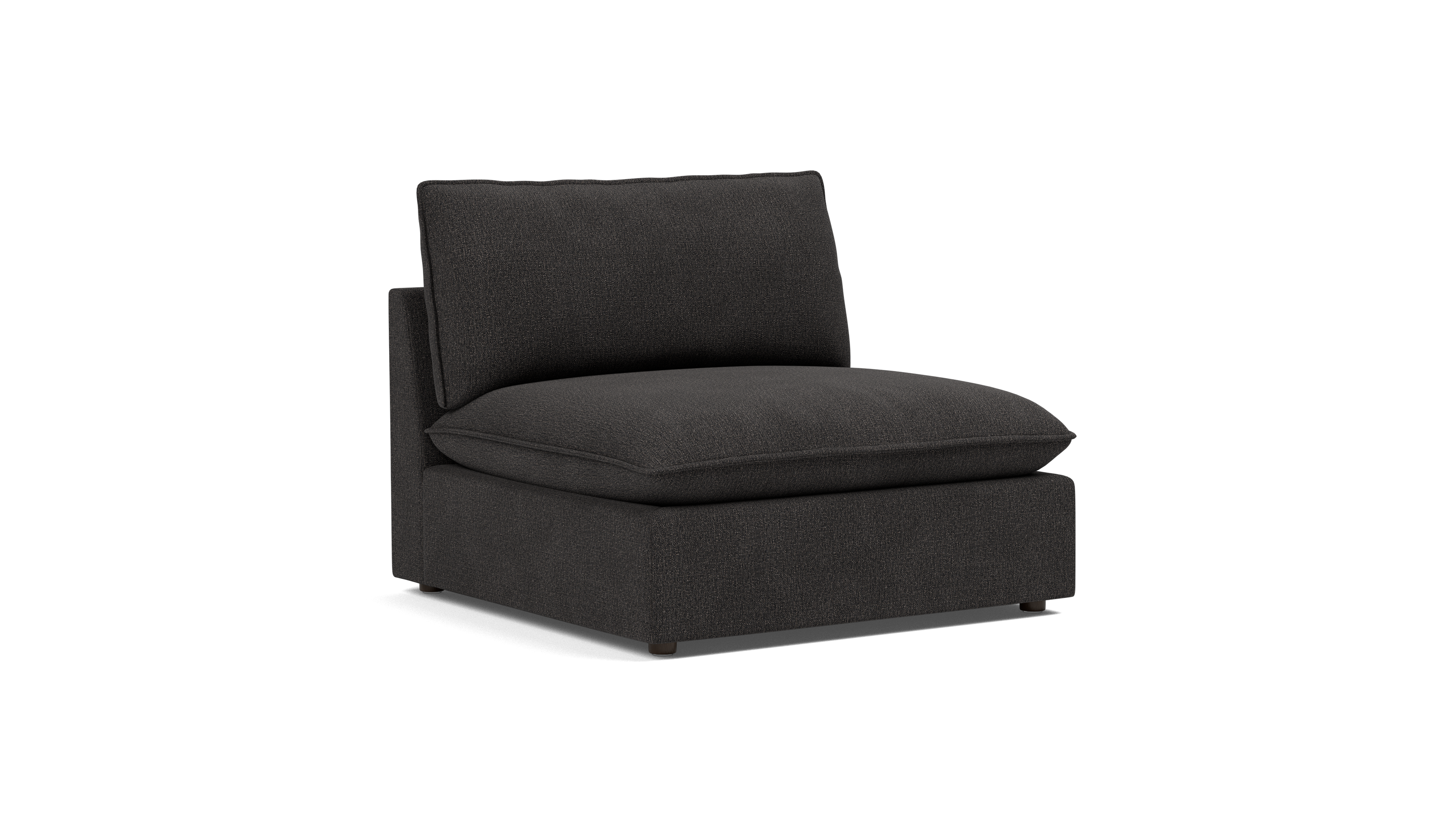 Chill Time Armless Chair, Dark Shadow