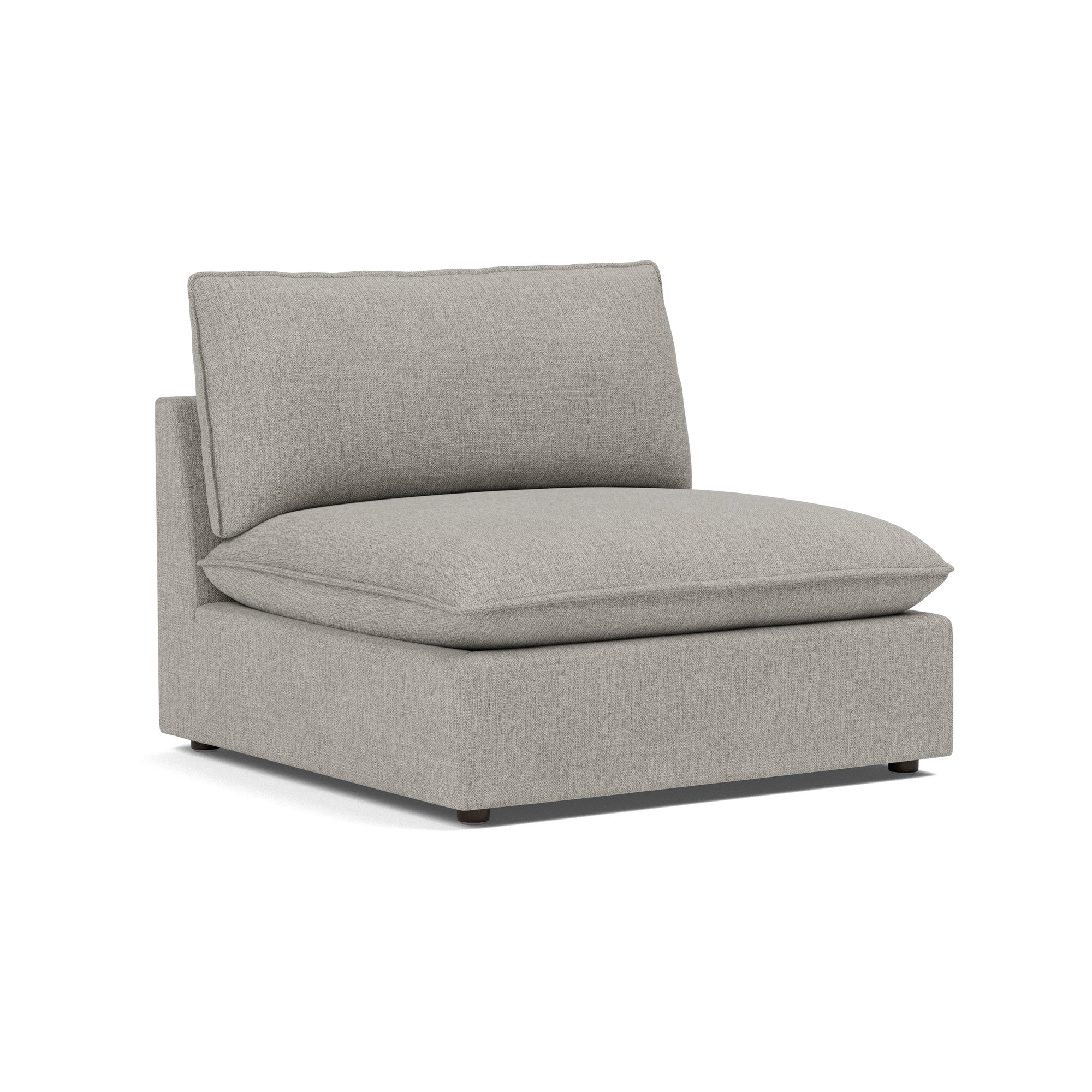 Chill Time Armless Chair, Heather