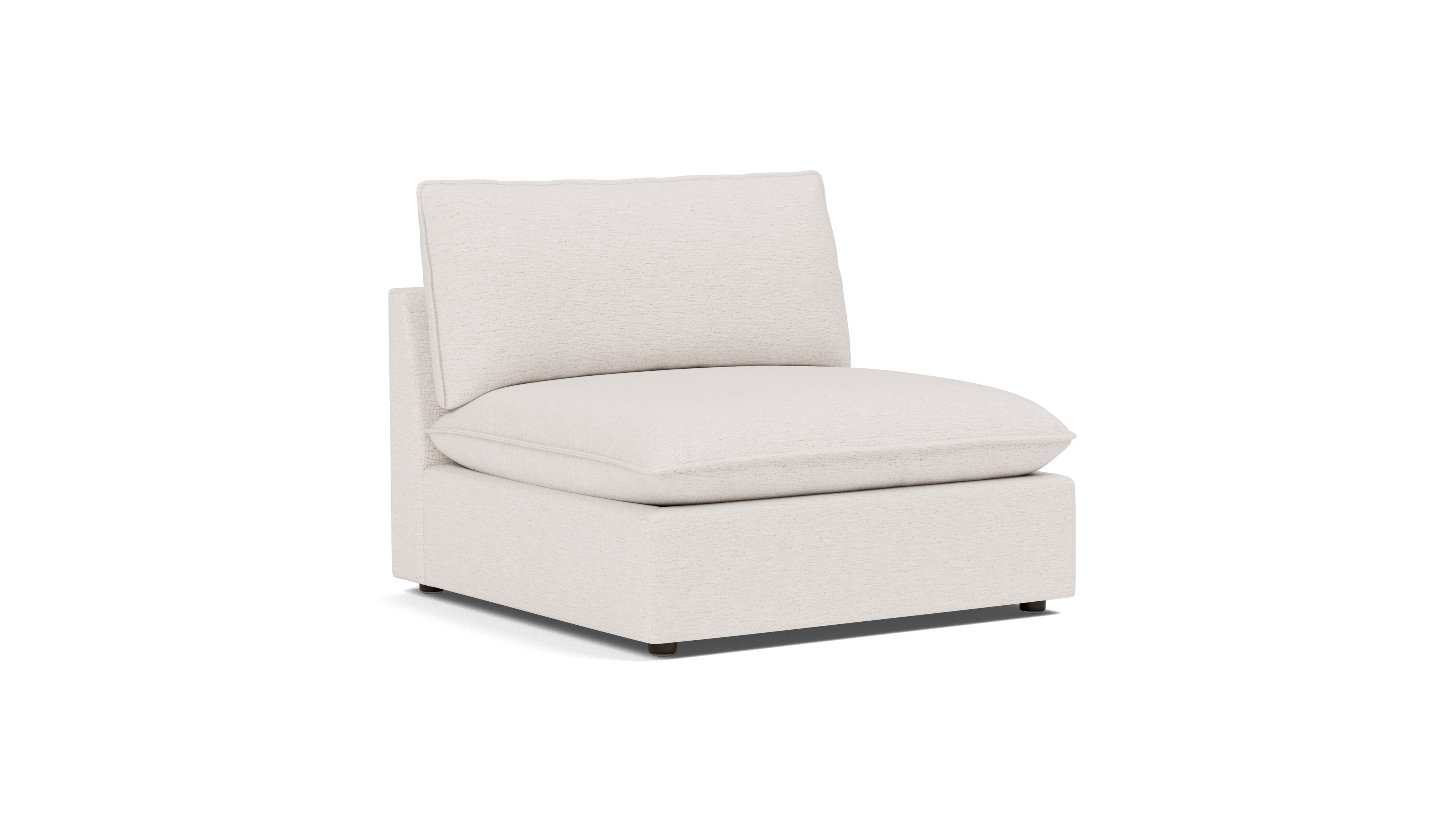 Chill Time Armless Chair, Nomad Snow