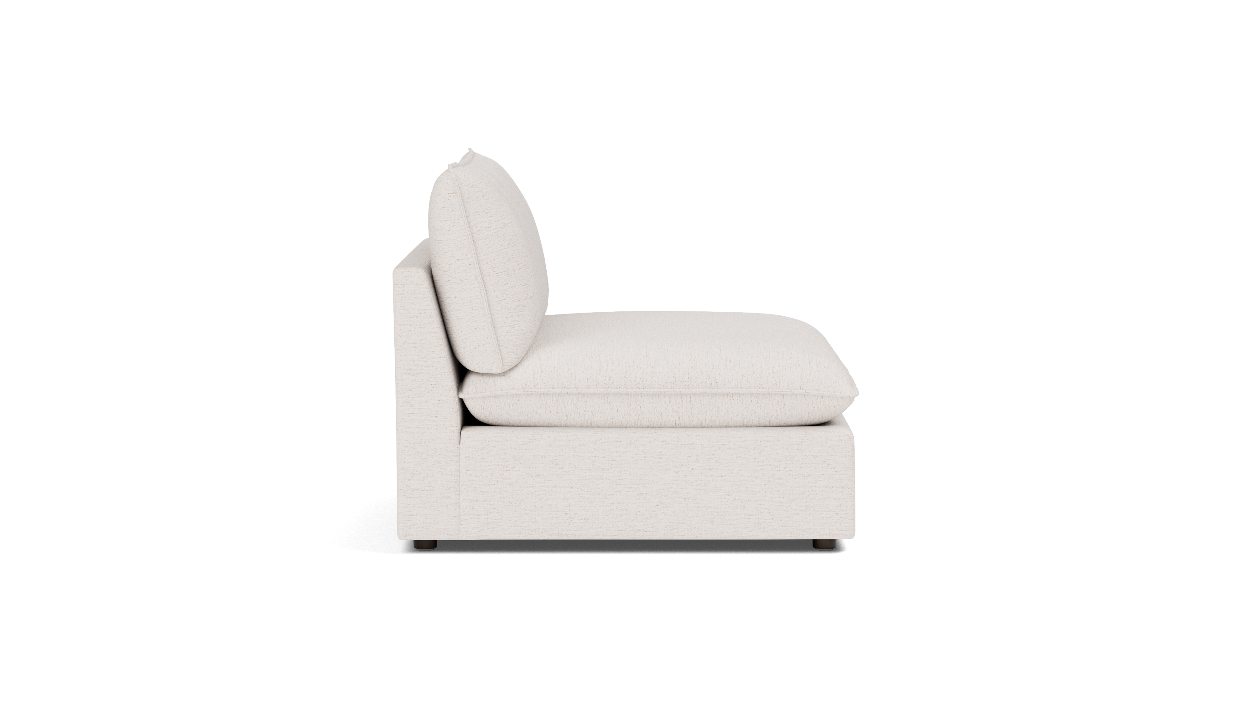 Chill Time Armless Chair, Nomad Snow