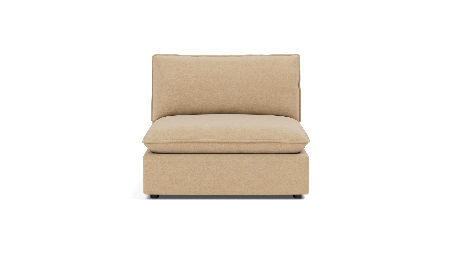 Chill Time Armless Chair, Hazelnut_image