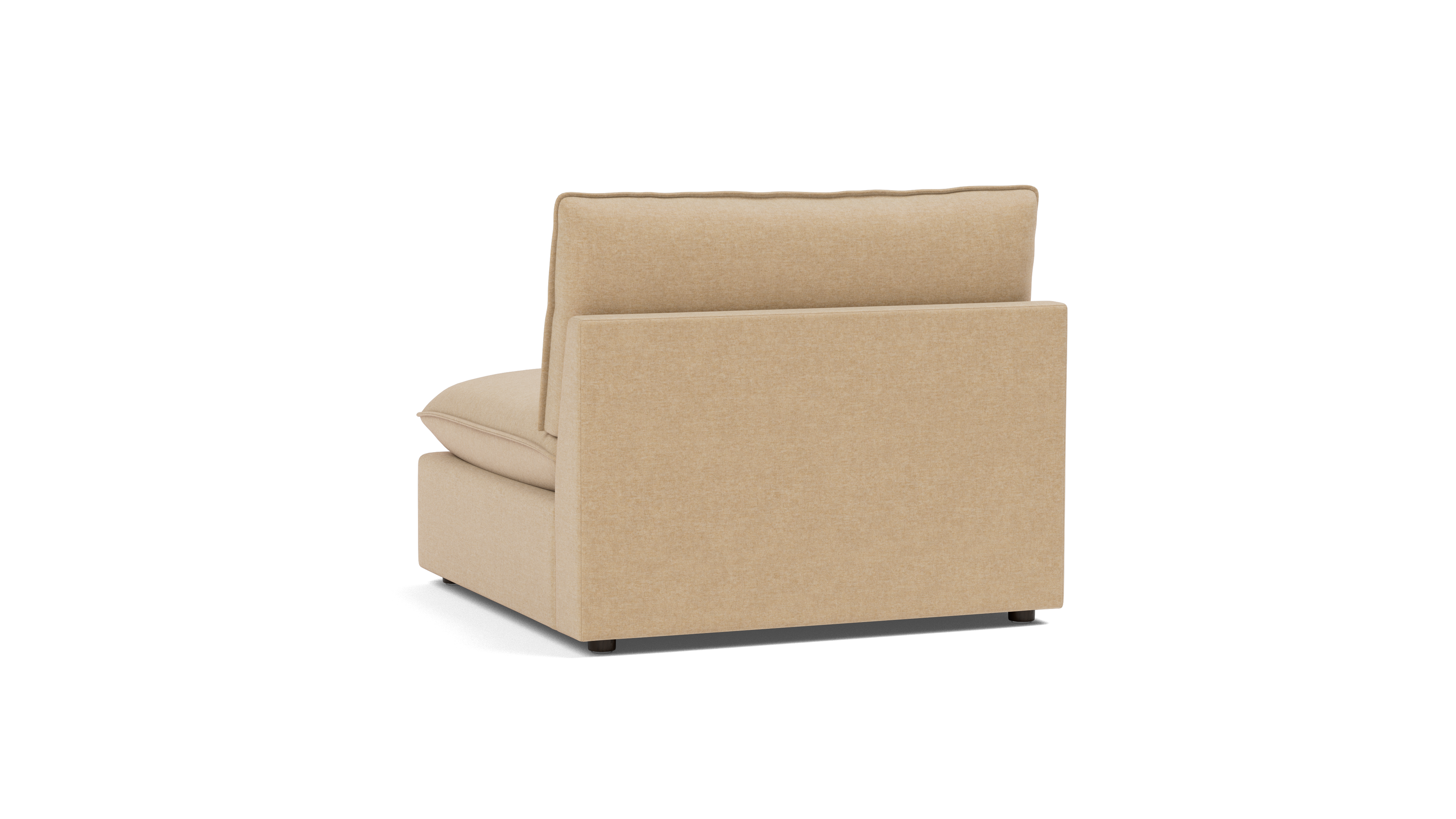 Chill Time Armless Chair, Hazelnut