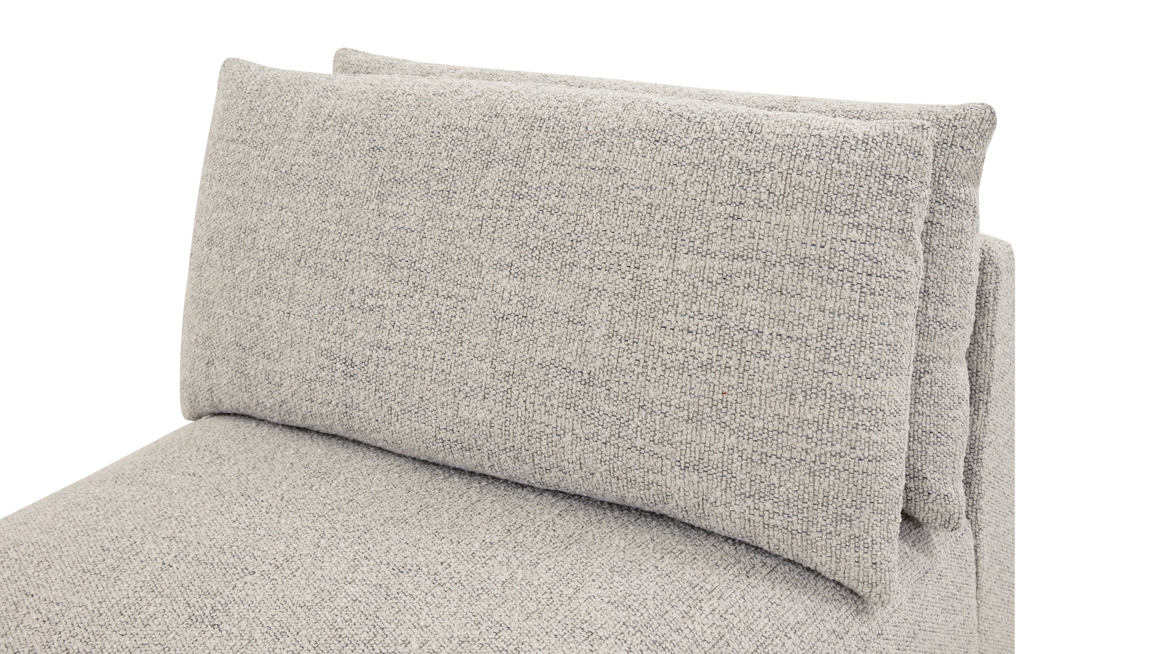 Soft Spot Armless Chair, Oatmeal