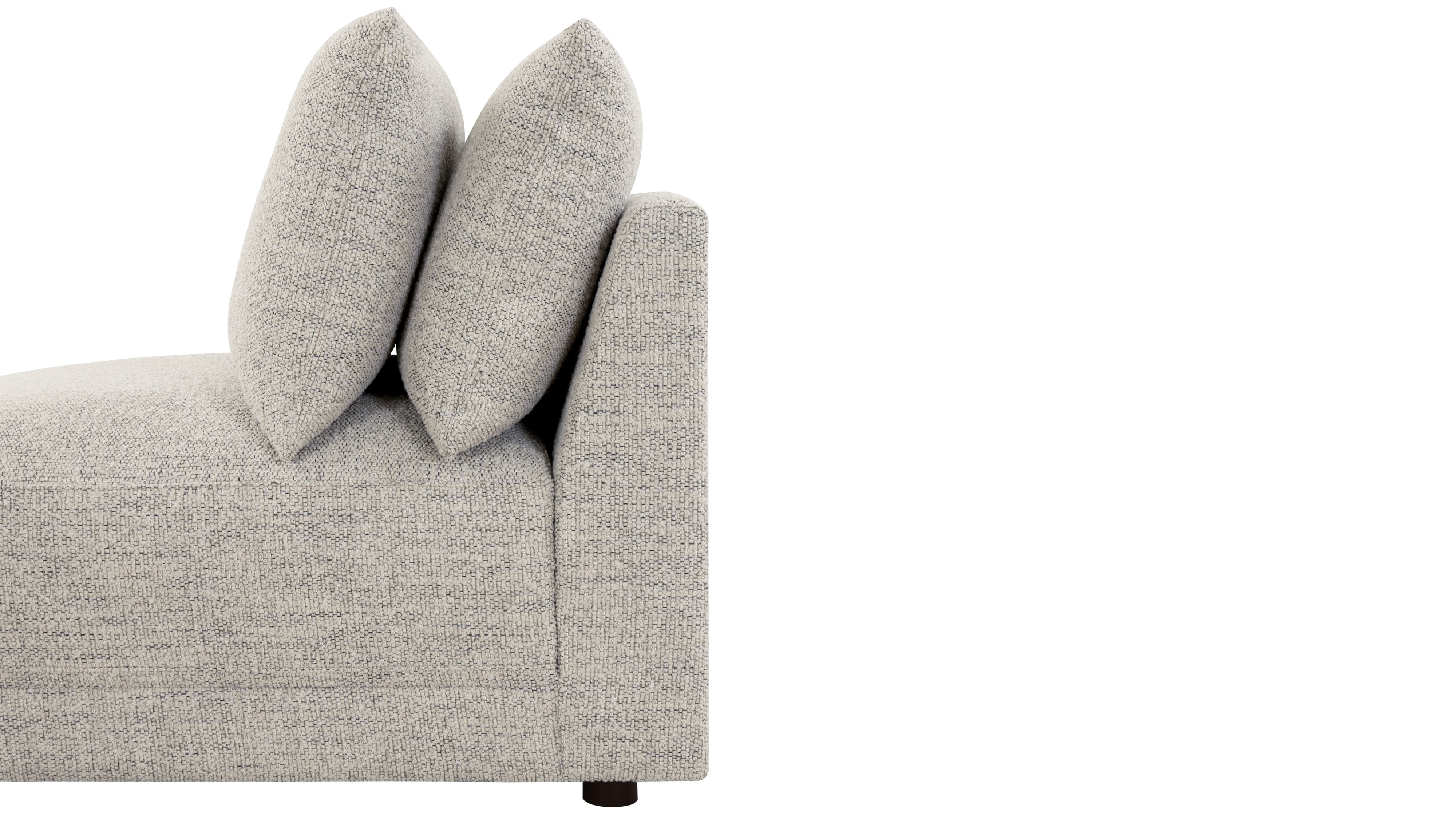 Soft Spot Armless Chair, Oatmeal
